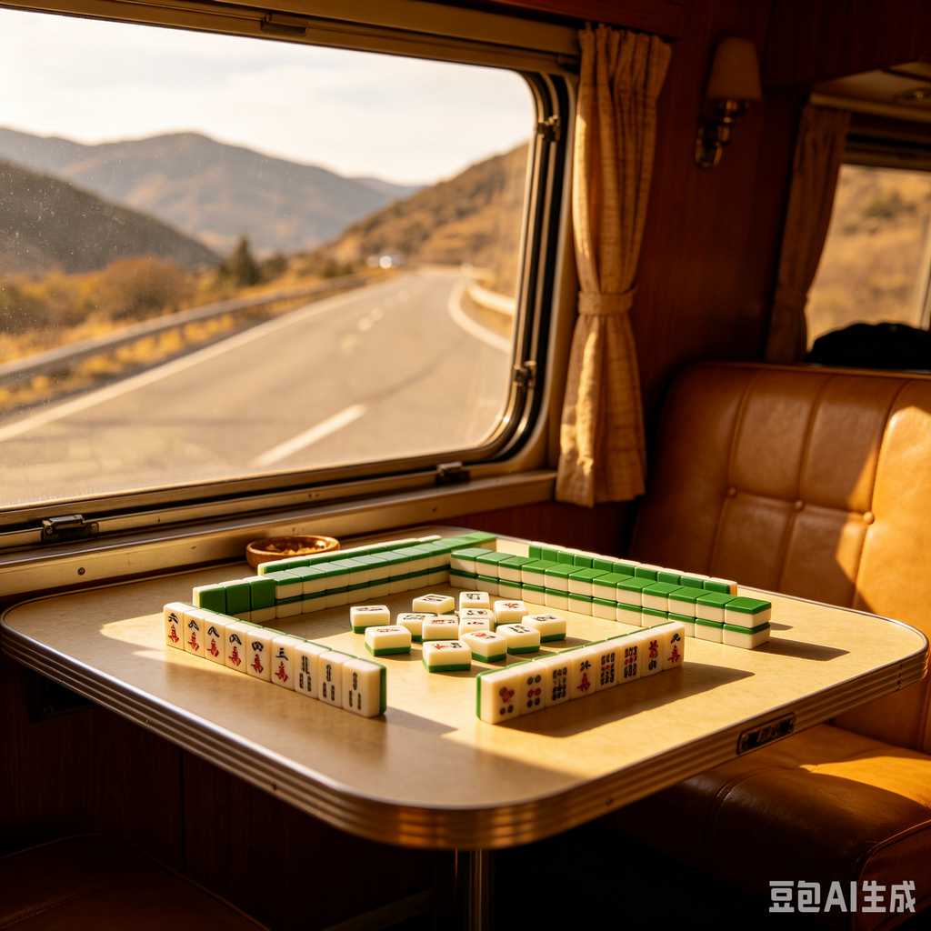 travel mahjong mat mini