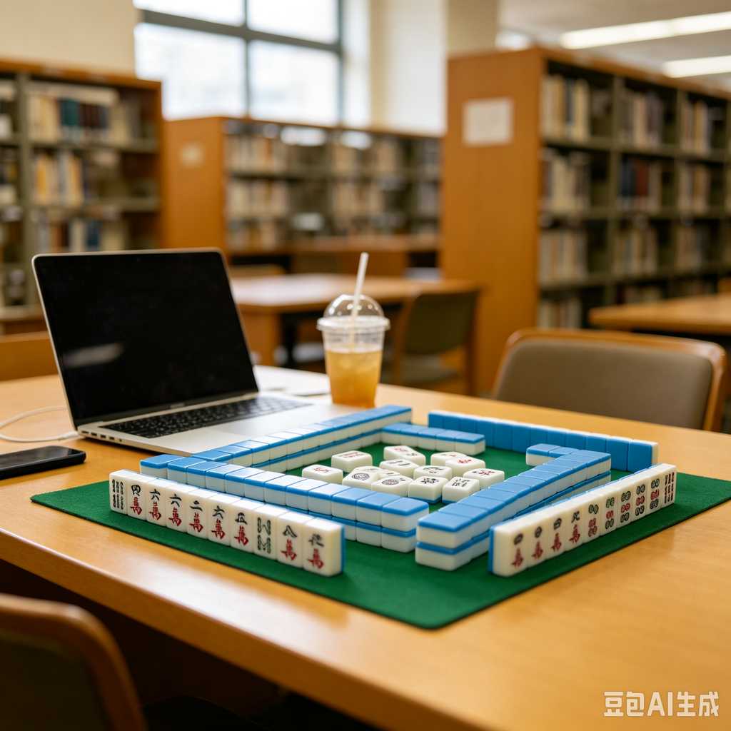 large print mahjong set