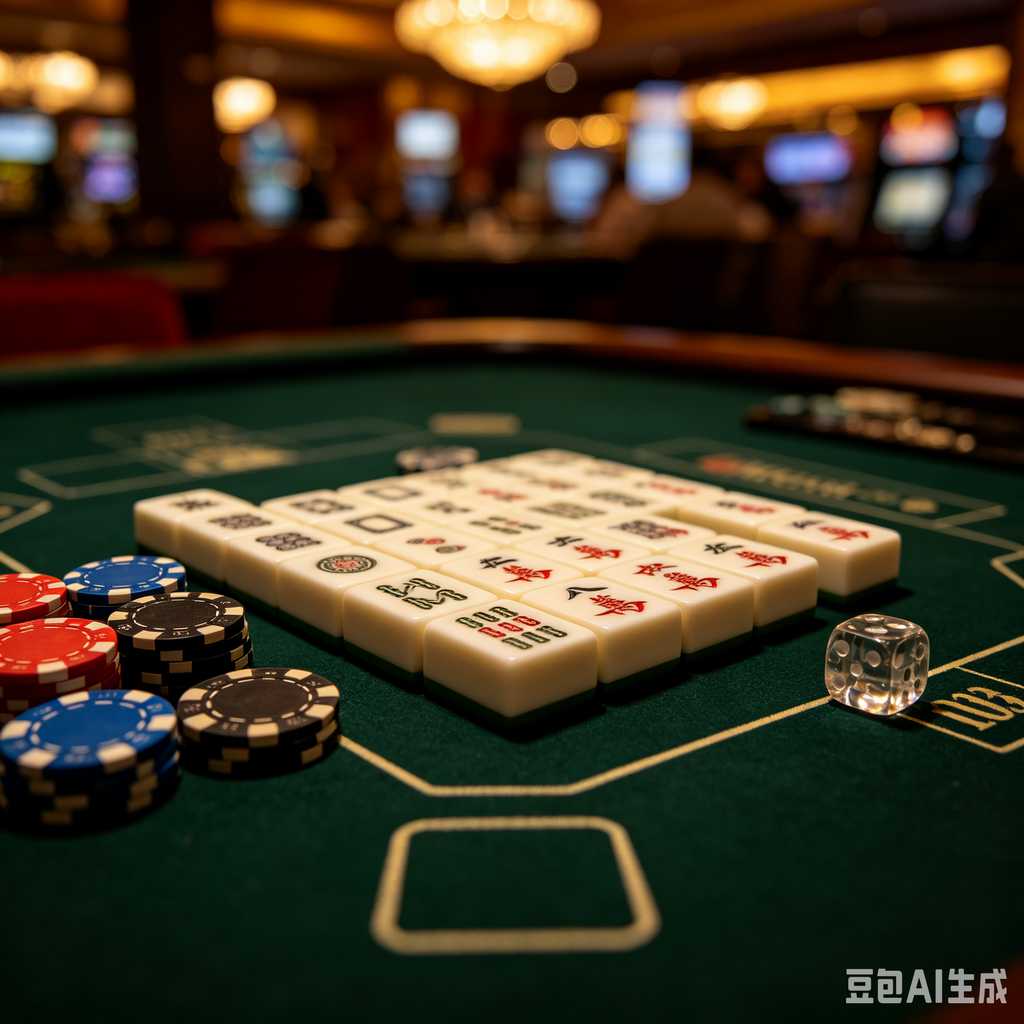 bamboo wood mahjong set