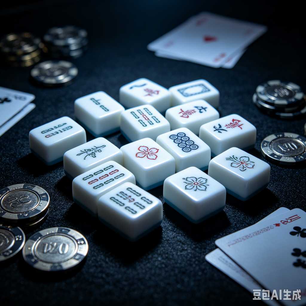 stable print mahjong set
