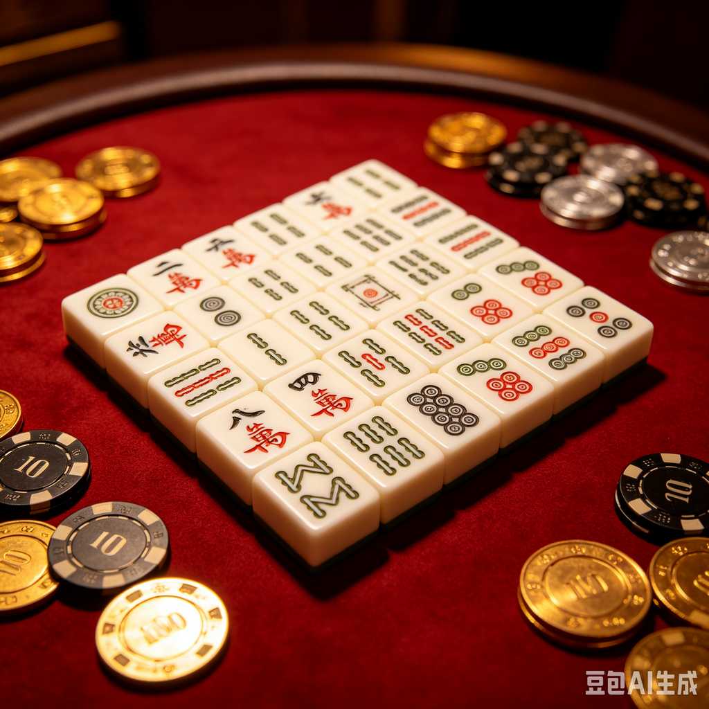 modern minimalist mahjong set
